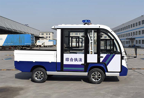行政综合执法带货箱电动巡逻车
